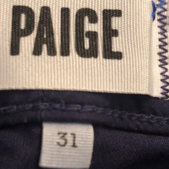 Paige MARLEY Skinny Zip moto pants, 31 - Picture 8 of 14